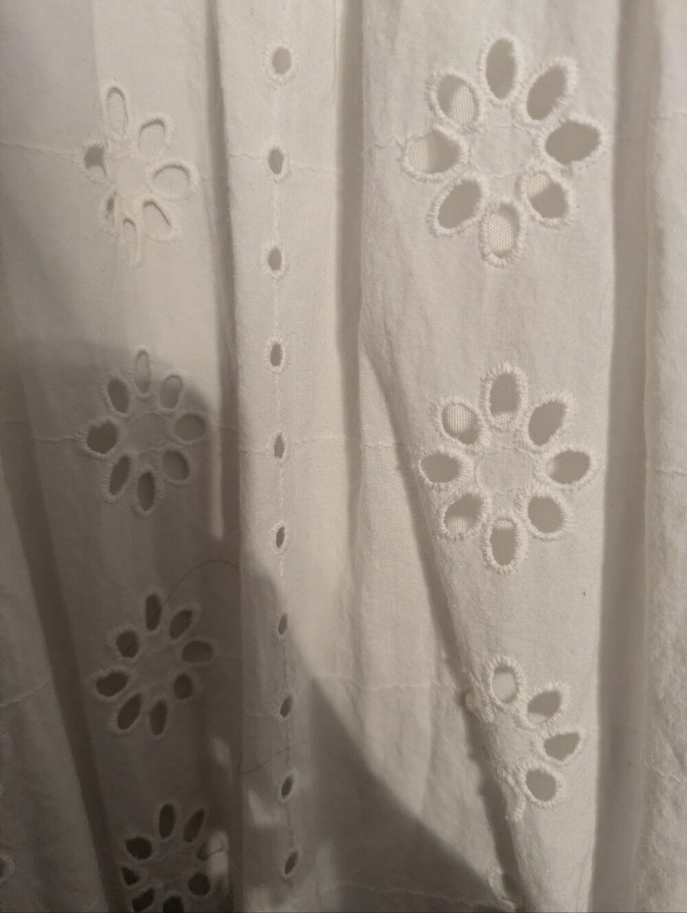 Lane Bryant White Eyelet Maxi Dress - Picture 2 of 2